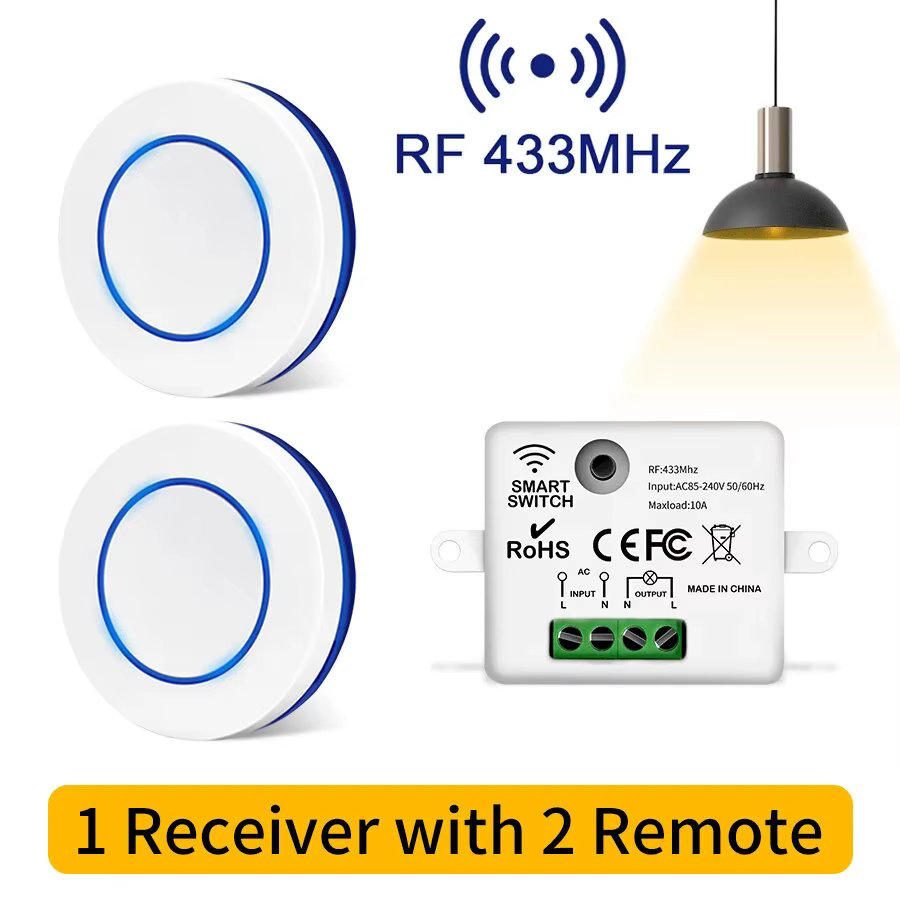 1 Receiver 2 Remote