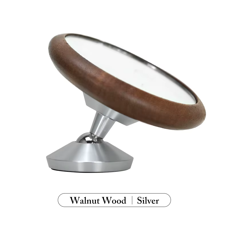 Walnut Silver Base