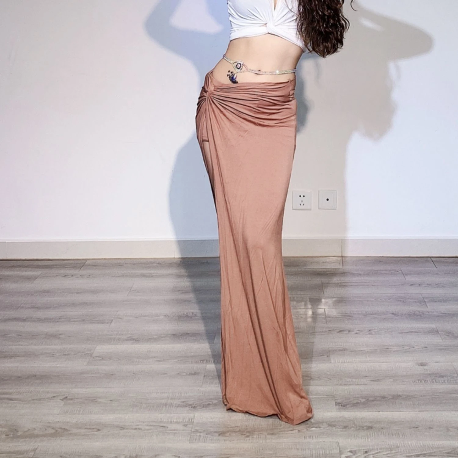 Khaki skirt