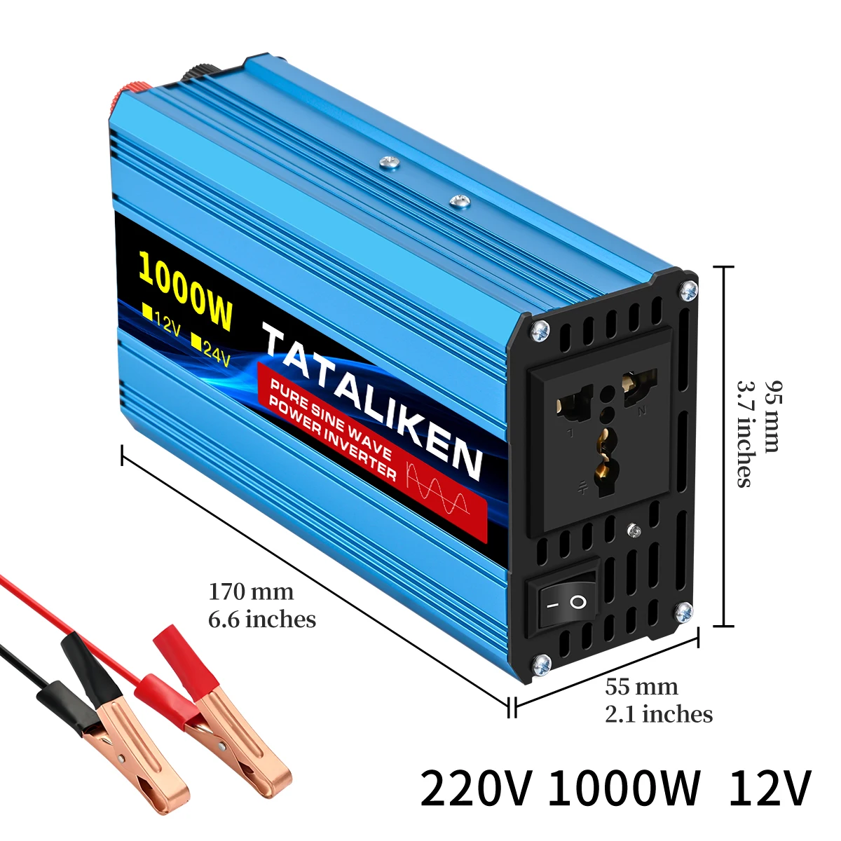 12V 1000W  220V