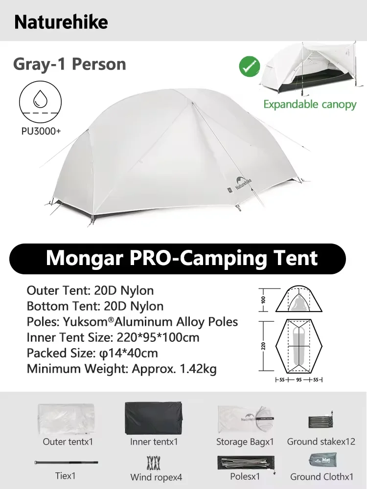 PRO 1P Gray