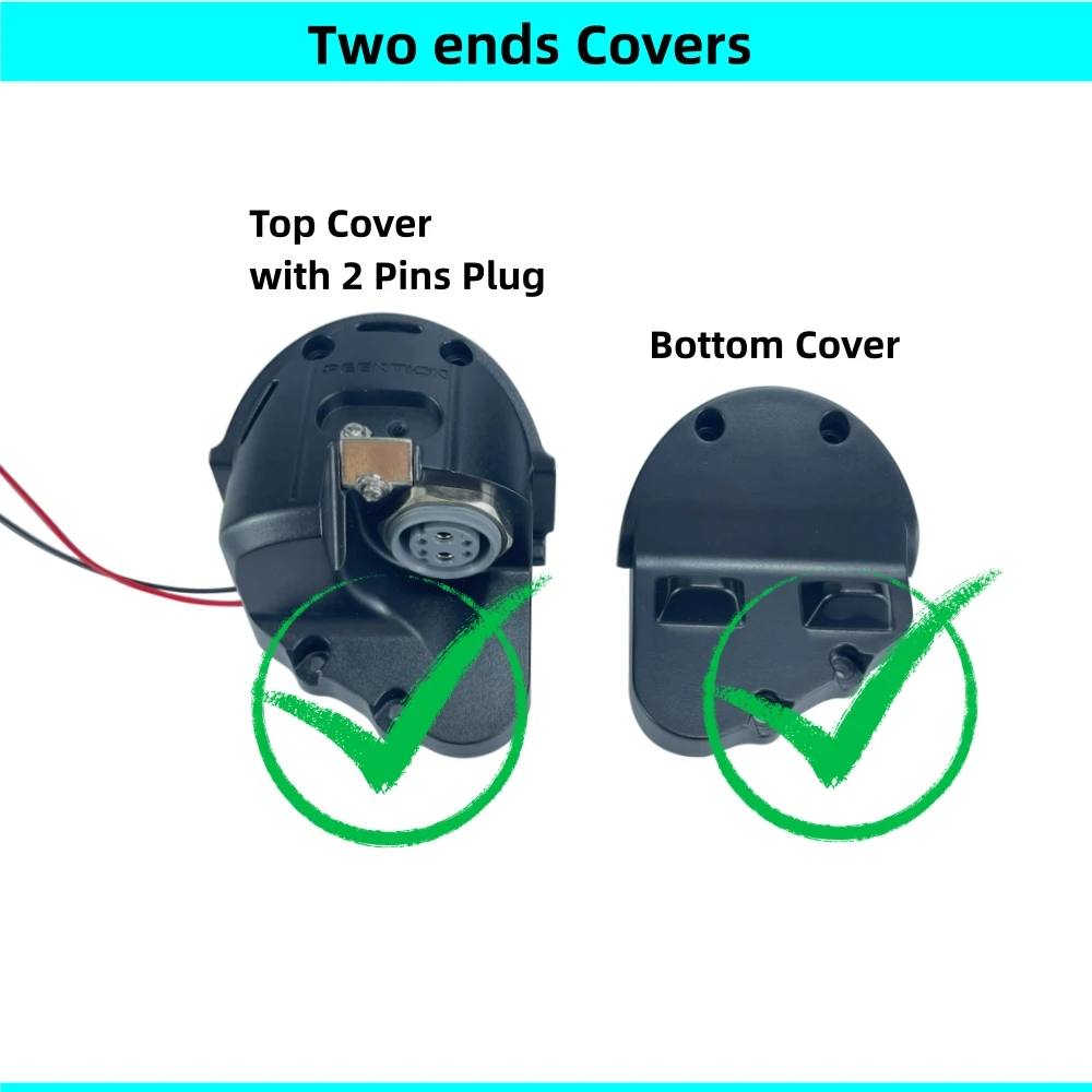 Two end Covers 2Pins