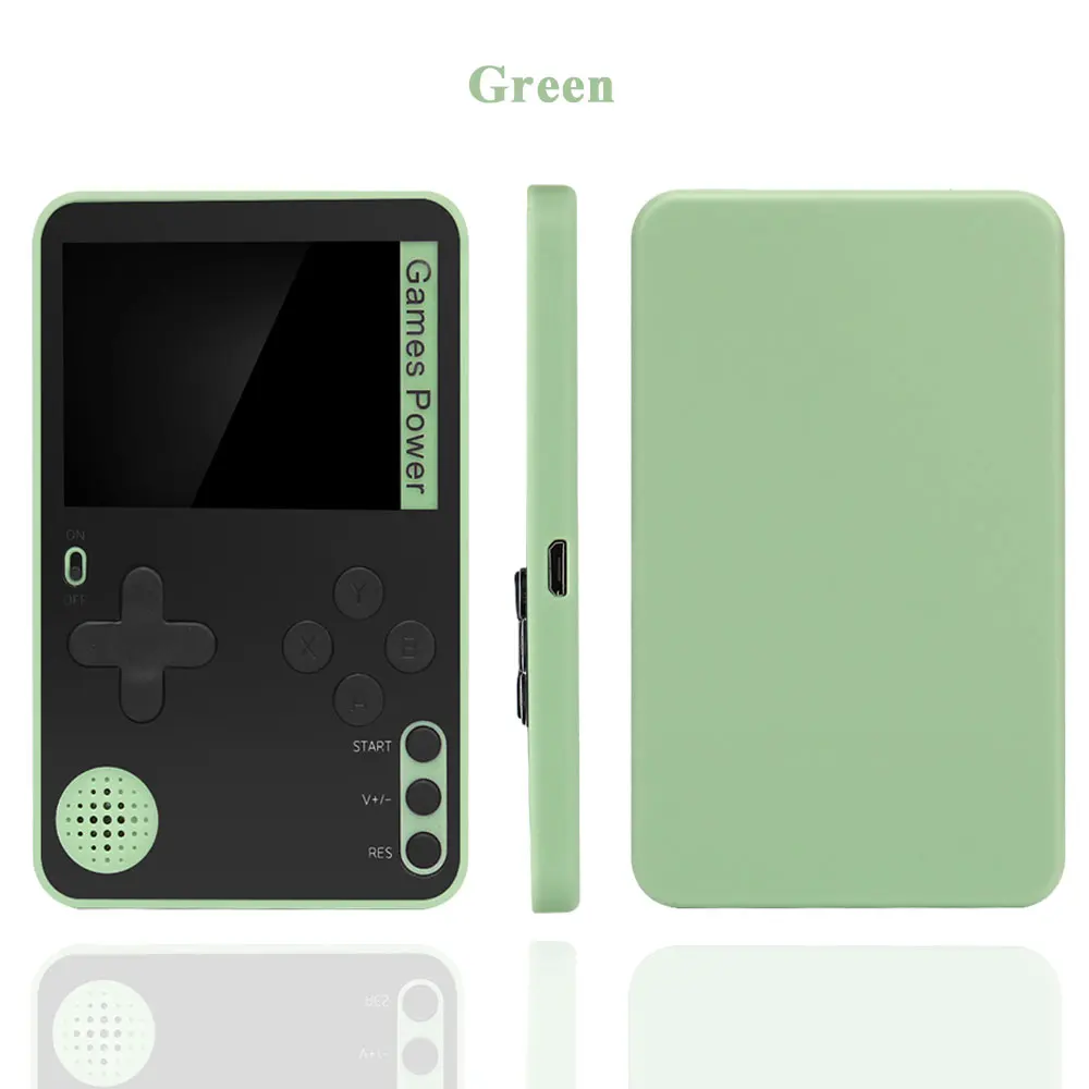 k10 Thin Handheld Game Console 2.4inch 500 Classic Games For Kids Adults Ultra Retro Game Machine Pocket Portable Game Player