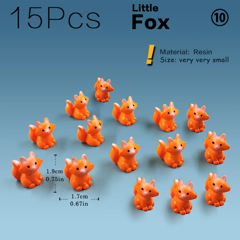 15pcs Fox