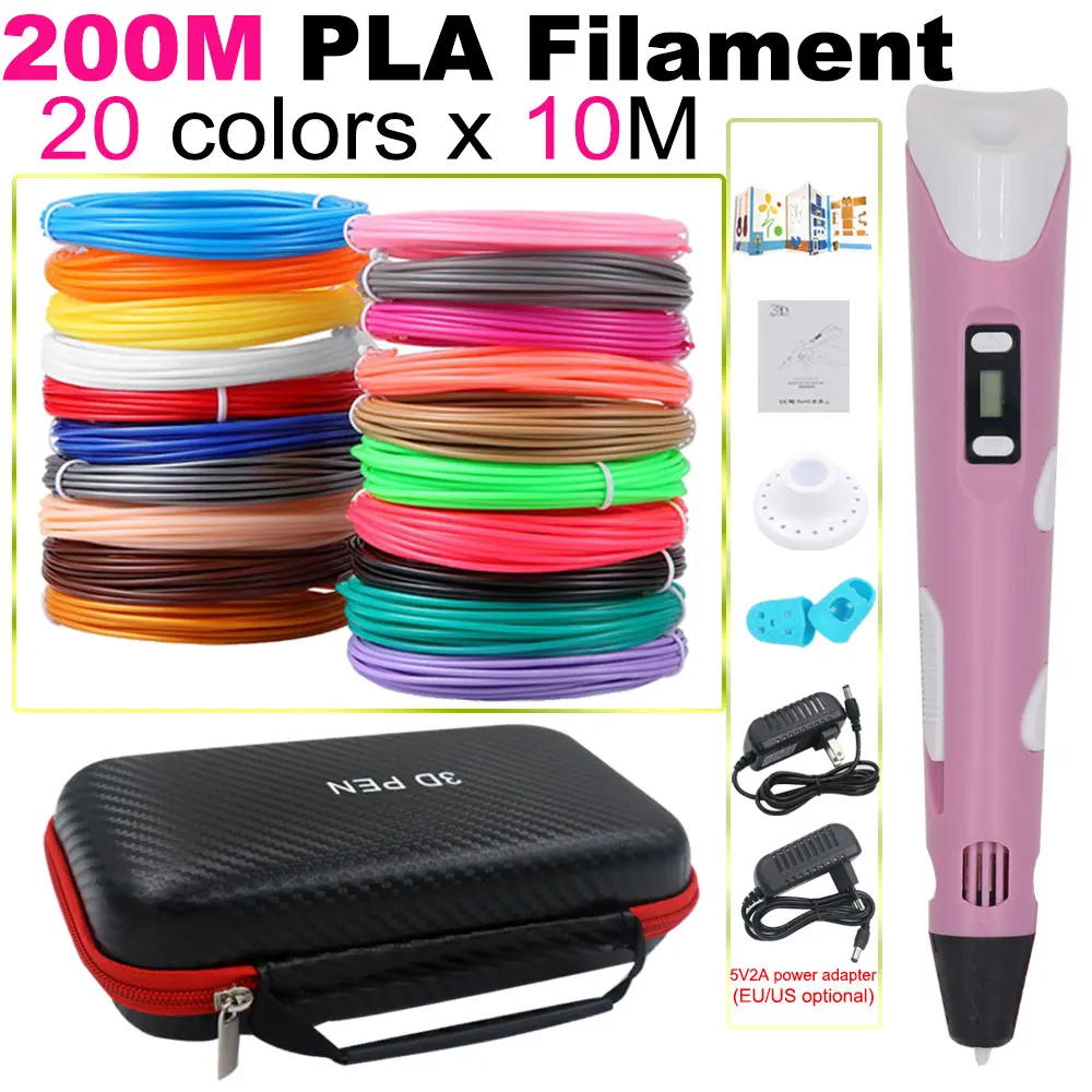 Pink with 200M PLA