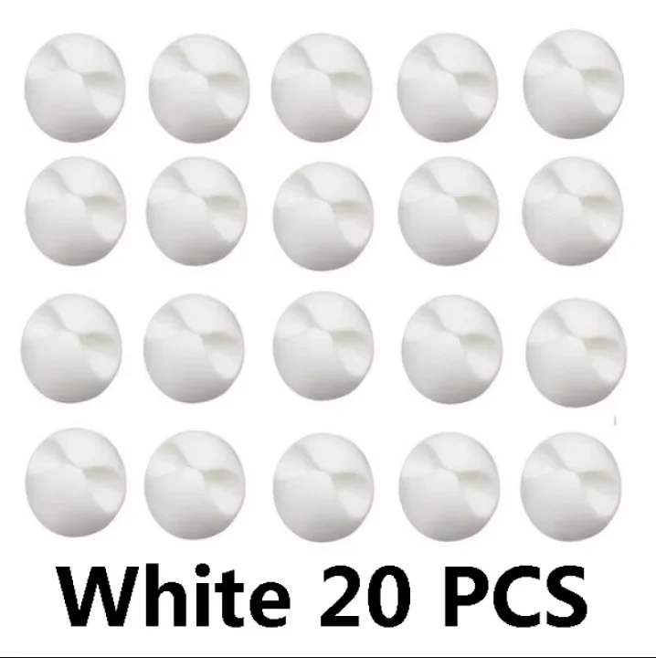 20PCS White