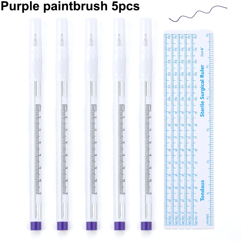 Purple 5pcs