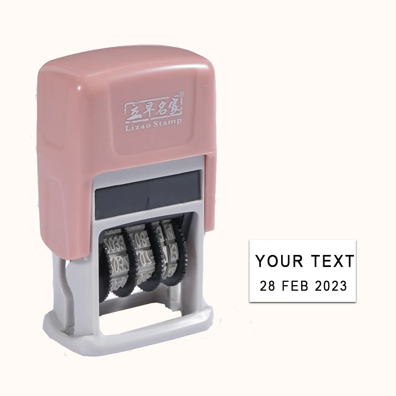 pink Ink pad black