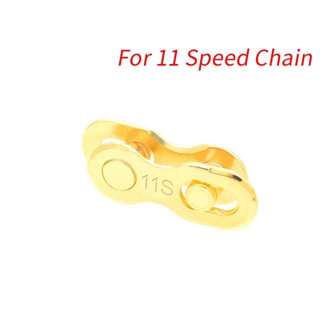 1pair 11 Speed Gold