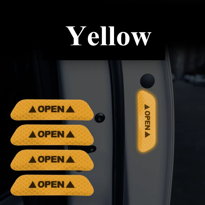 4Pcs YELLOW