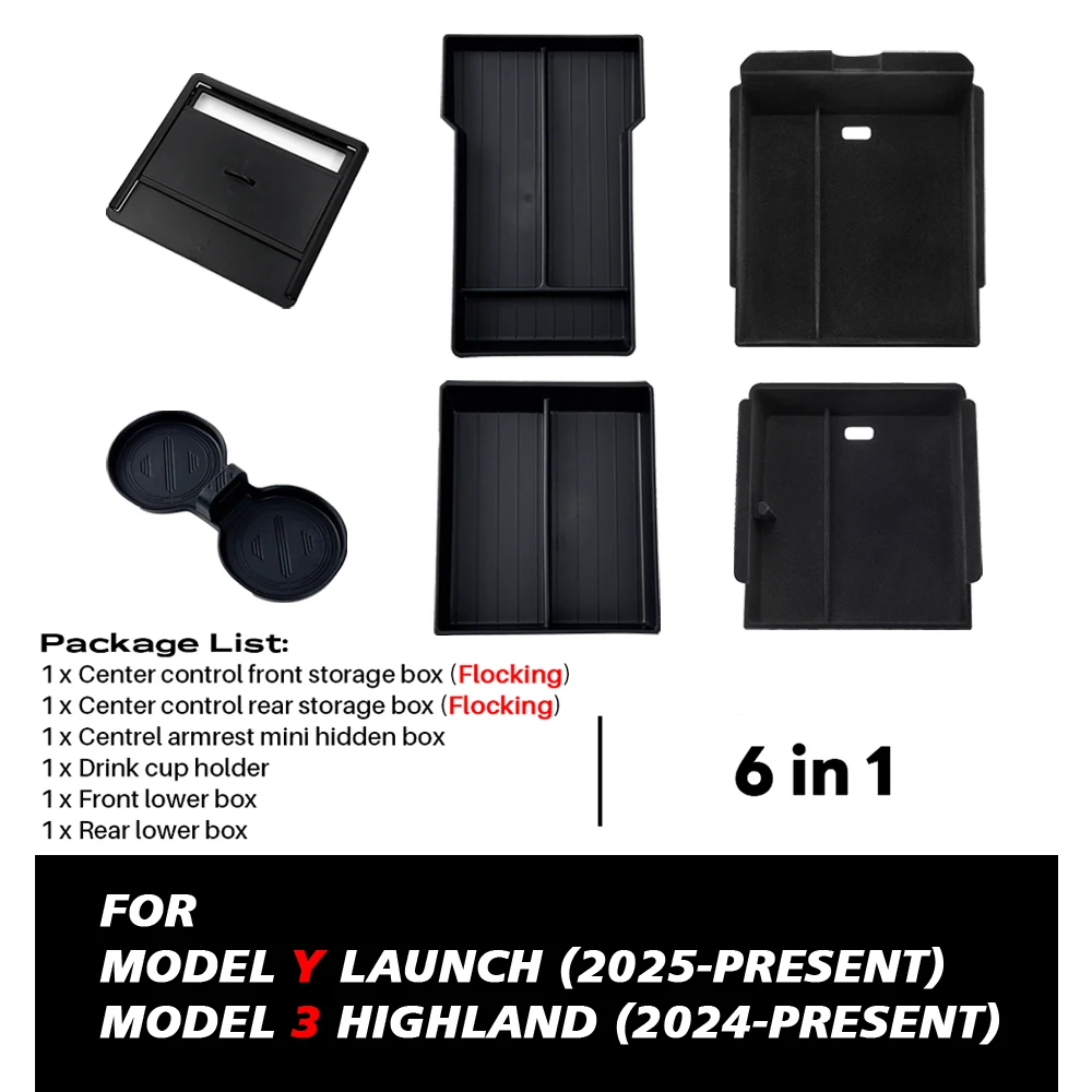 Flocking 6PCS