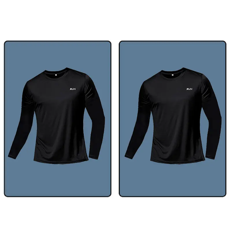 Men Women Quick Dry Long Sleeve Sport T Shirt Gym Jerseys Fitness Shirt Trainer Running T-Shirt Teenager Breathable Sportswears