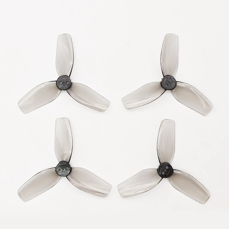 2Pairs DT76MMX3V2 76mm 3 Blade PC Propellers for RC 3 inch Cinewhoop Drones CineLog30 Cinebot30 Part