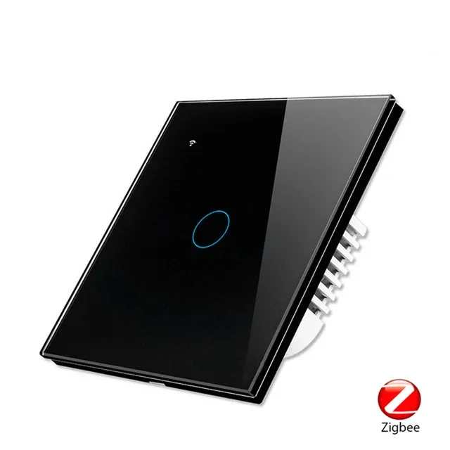 Shawader Smart Zigbee Light Wall Switch Touch Glass Panel Whole House Signal Repeater Remote Control by Tuya Alexa Google Home