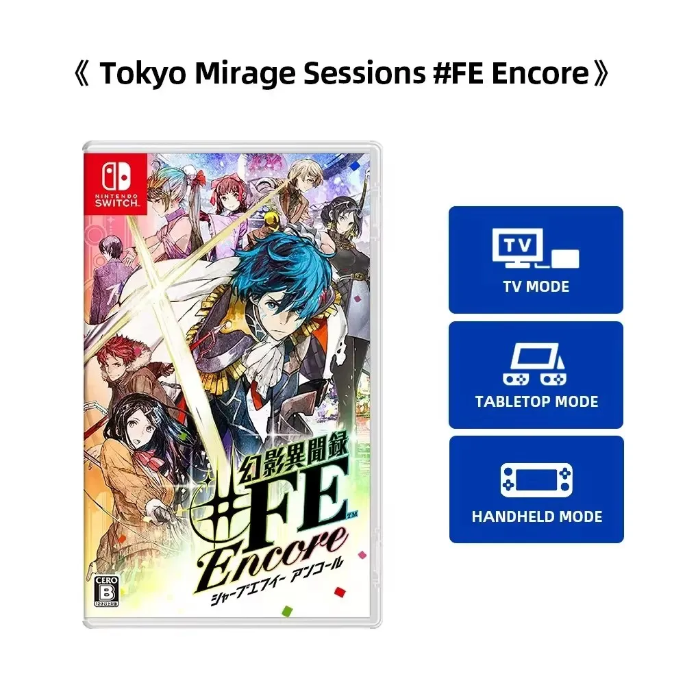 Nintendo Switch Game Deals - Tokyo Mirage Session #FE Encore - 100% Original Physical game cassette for Switch OLED Lite