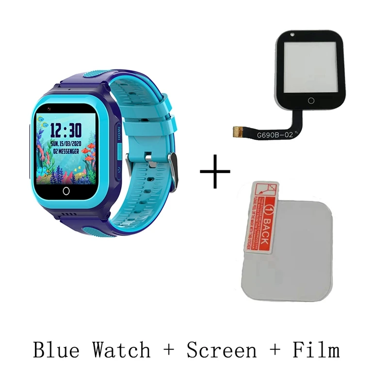 Blue and Film Screen