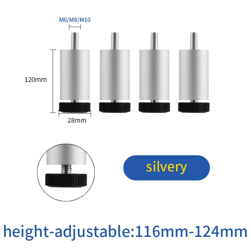 Silver12cm M6 M8 M10