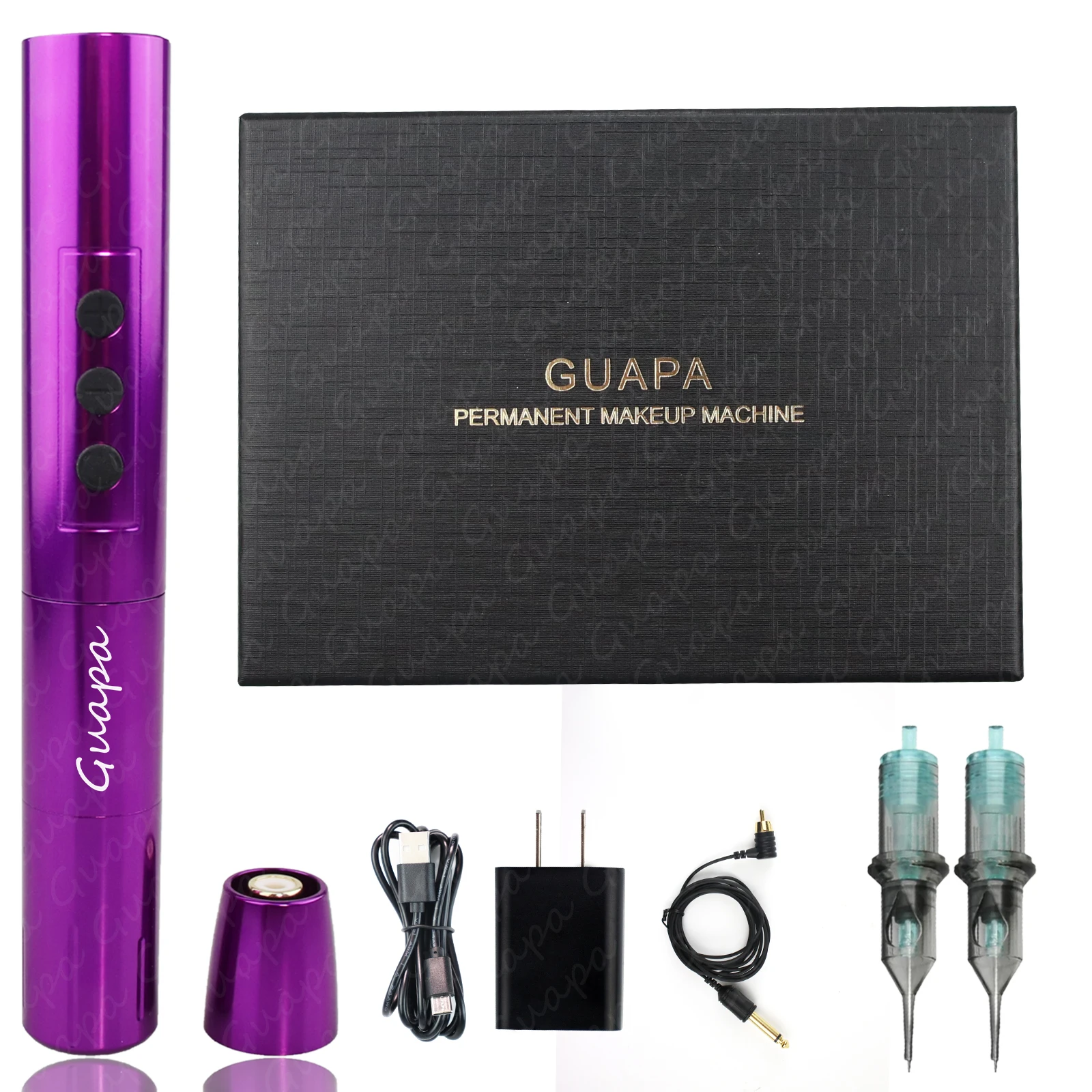 Wireless Tattoo Machine 3.0mm Stroke Length Permanent Makeup Eyeliner Tools Micropigmentation Brows Lip blush Semi-Permanent