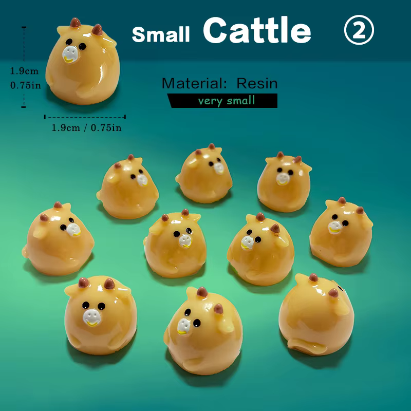 10pcs Fat Cattle