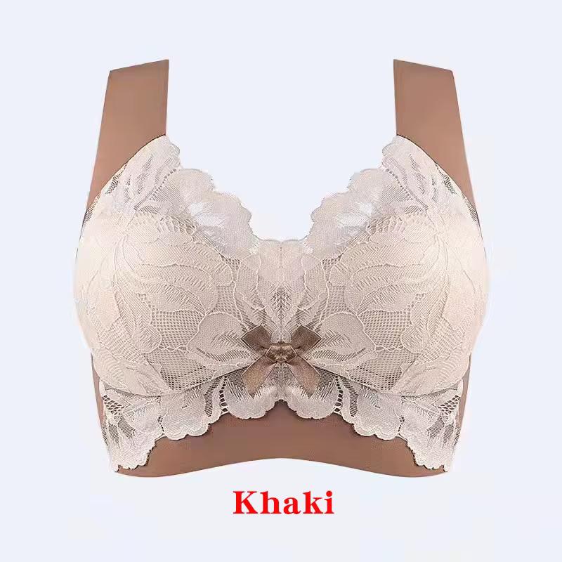 Seamless Bras Large Size Lace Wireless Women Vest Female bh Backless Tops Push Up Unwired Bra Without Bones Plus Size Underwear