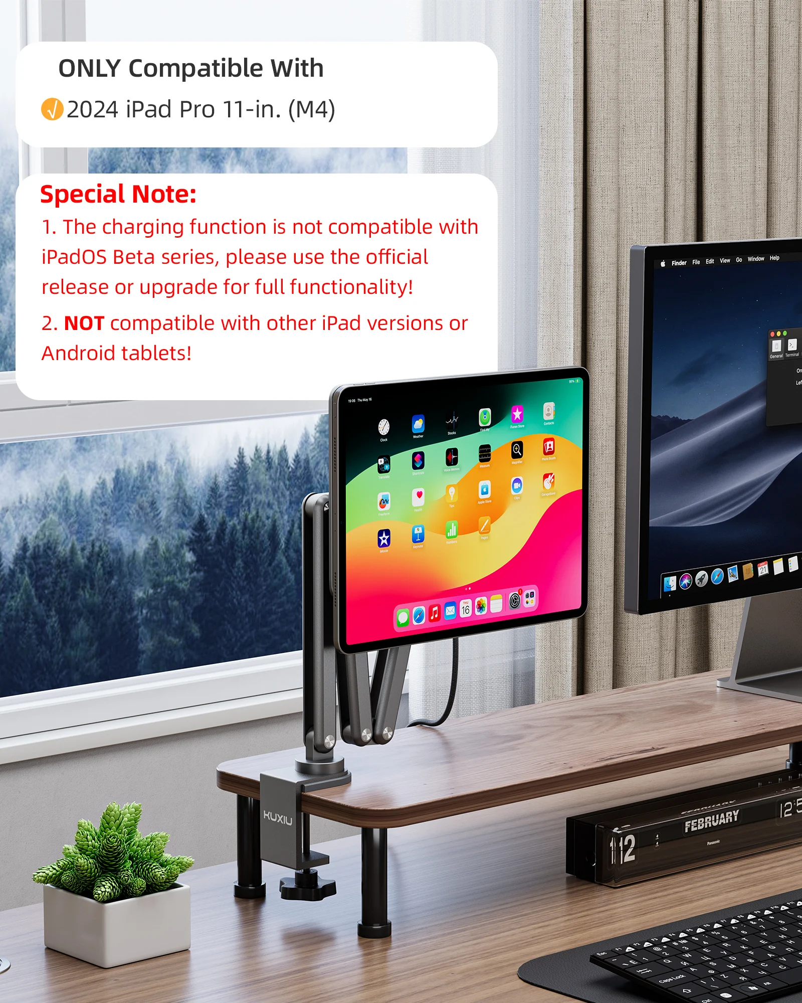 For 11in iPad M4 M5