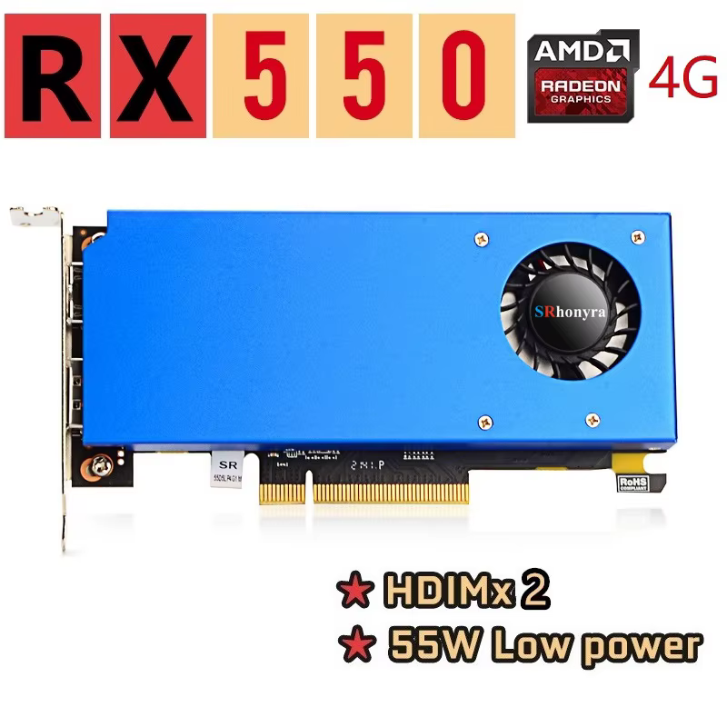 Rx550 4G 2HDMI