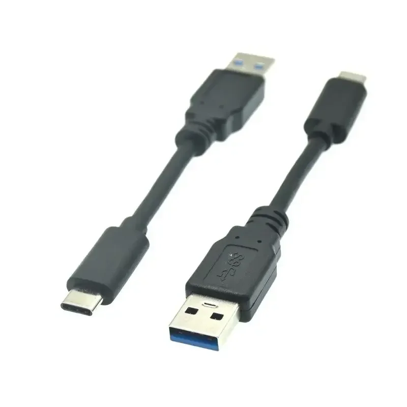 10cm 0.3m 1m 5M 3A 65w USB 3.0 Type C Short Cable USBC Data Charging Cord Cable For Tablet Mobile Phone Hard Disk Drive Camera