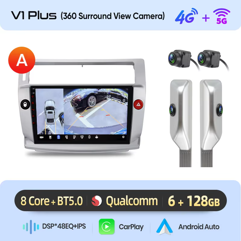 V1 Plus 360 White (6GB-128GB) - A