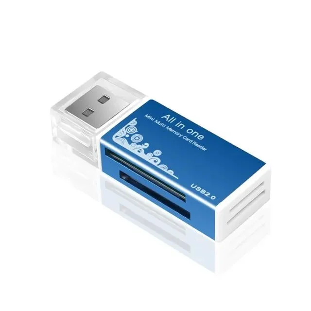 4-Port USB Blue