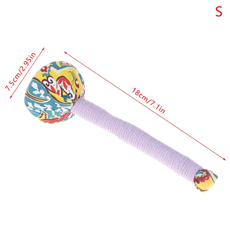 1PC Back Knock Massage Tool Wormwood Mugwort Herbal Medicine Filling Hammer Massager Fitness Stress Relax Body Health Care Tools