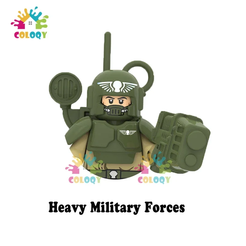 New Kids Toys Game Building Blocks Commander Soldiers Mini Action Figures Iron Armor Motorcycle Toys For Kids Christmas Gifts