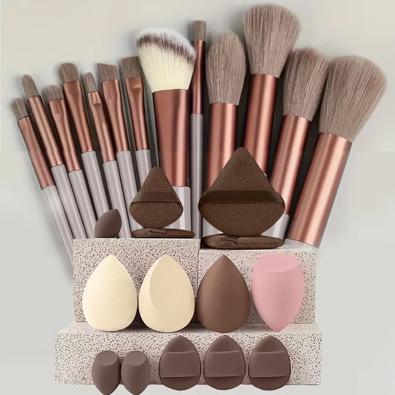 27pcs  brown
