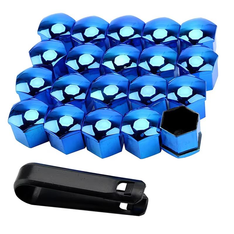 20pcs Plated Blue