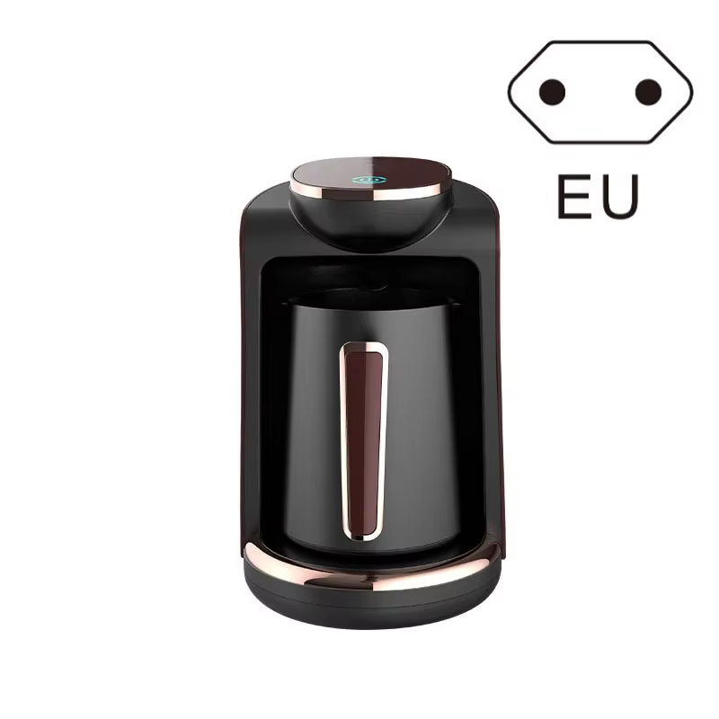 Turkish Coffee Maker Brew 4 Cups Espresso LED Dispaly Switch Portable Electric Moka Pot Tea Milk Teapot Coffee Machine Eu Plug