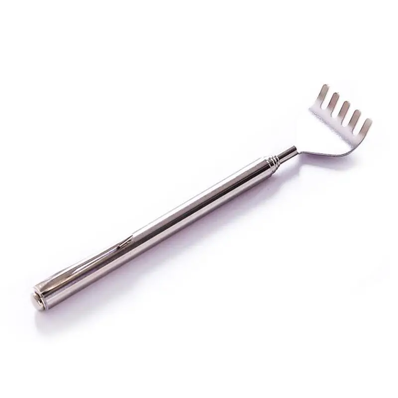 Stainless Steel Claw Back Scraper Telescopic Retractable Back Scratcher Extendible Body Massage Hackle Itch Stick Health Care