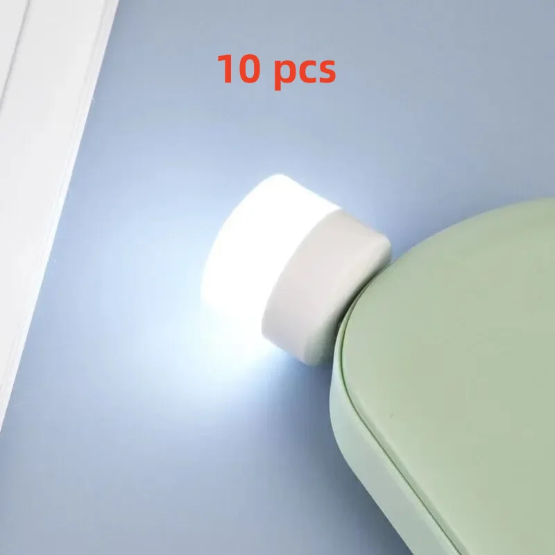 10PCS White
