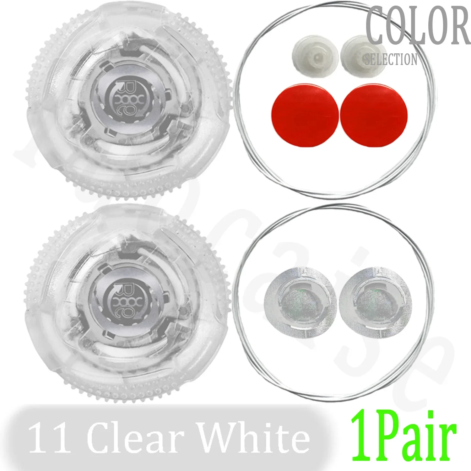 8 Clear White