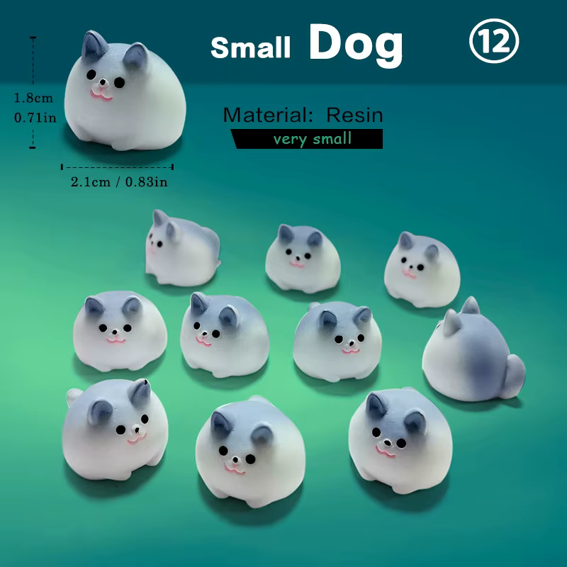 10pcs Fat Dog