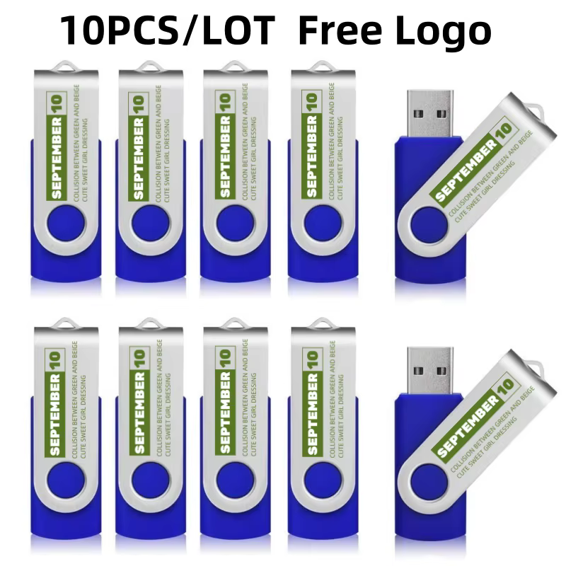 D Blue Colorful Logo