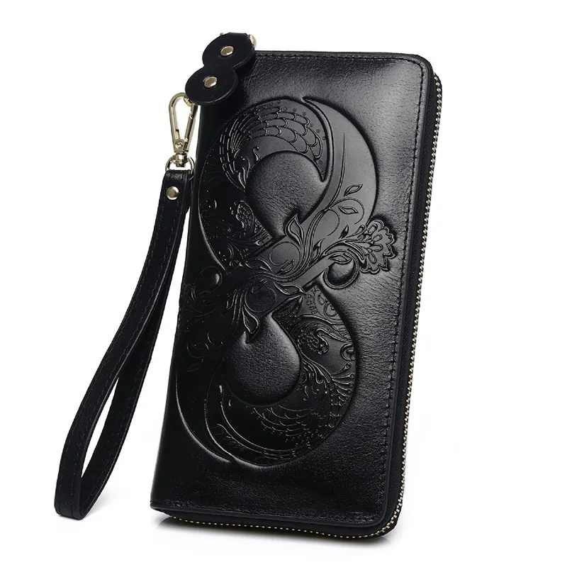 black wallet