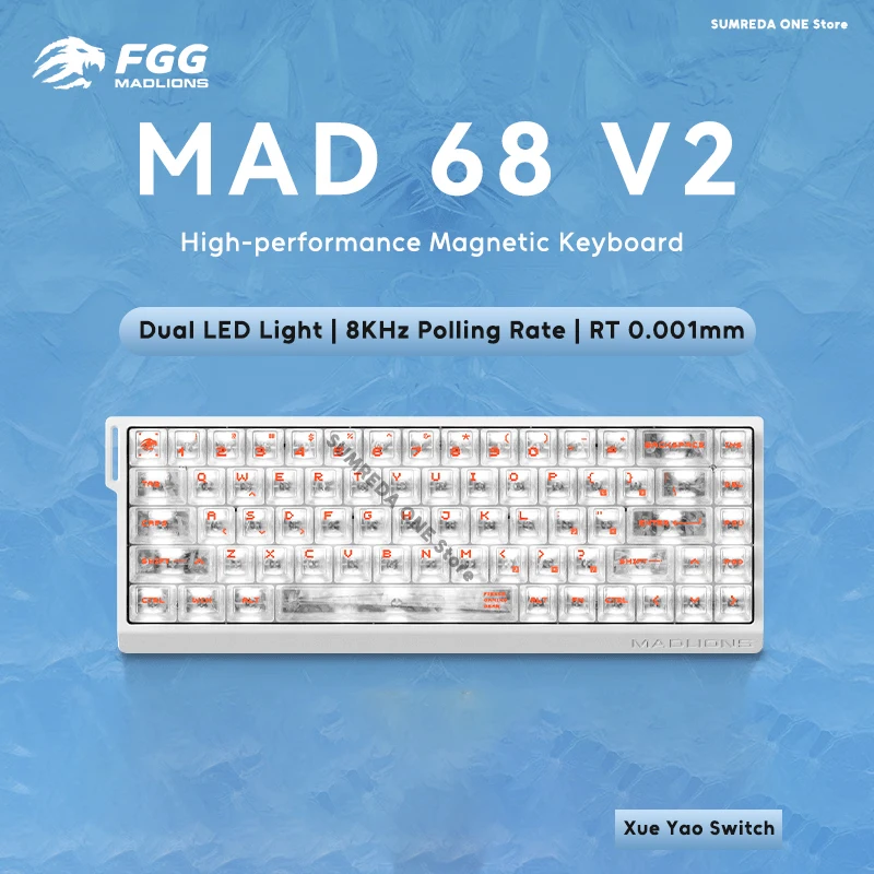 MAD68 V2 White XY