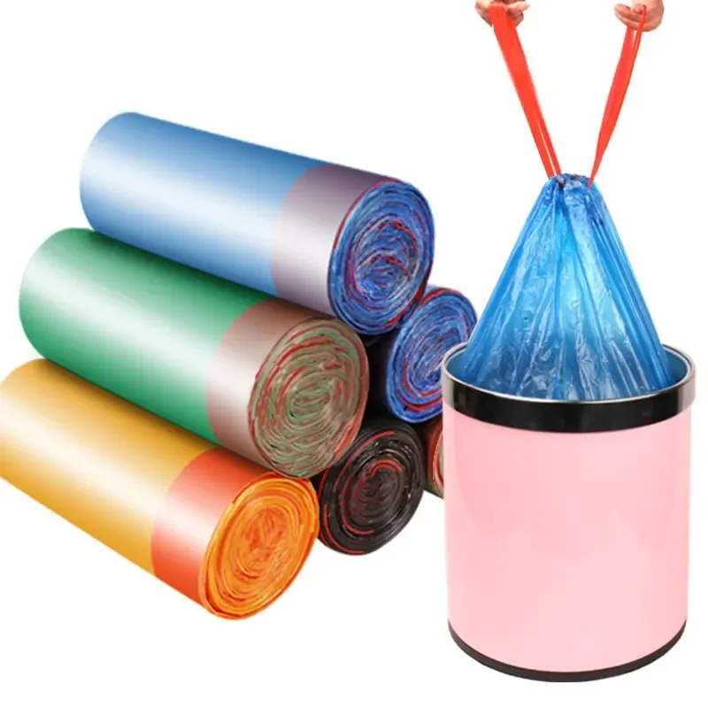 Drawstring Garbage Bag Thickened Garbage Disposal Bag Smart Trash Can Kitchen Toilet Garbage Storage Bag Weighing 10kg