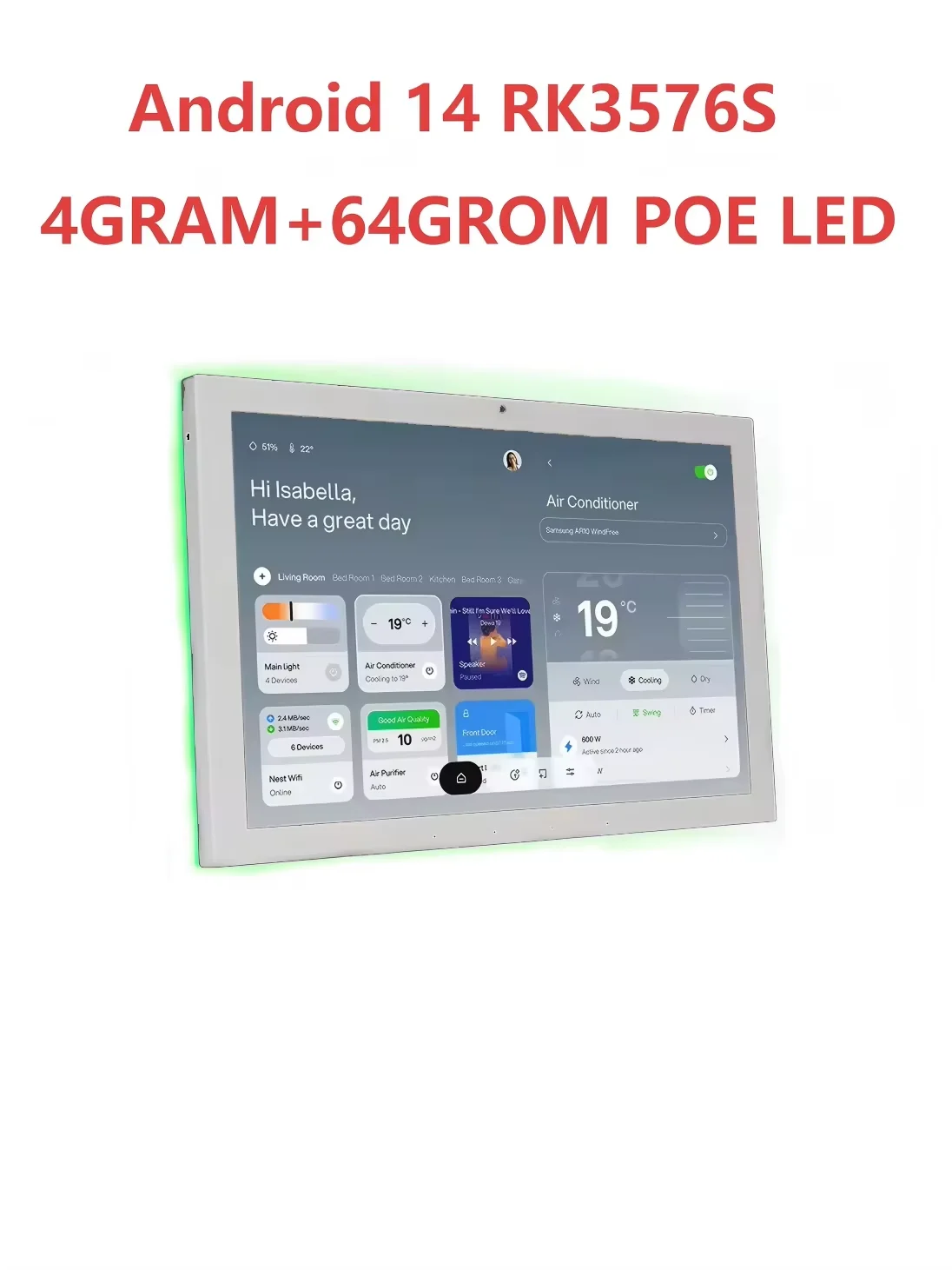 WH RK3576 4G 64G POE