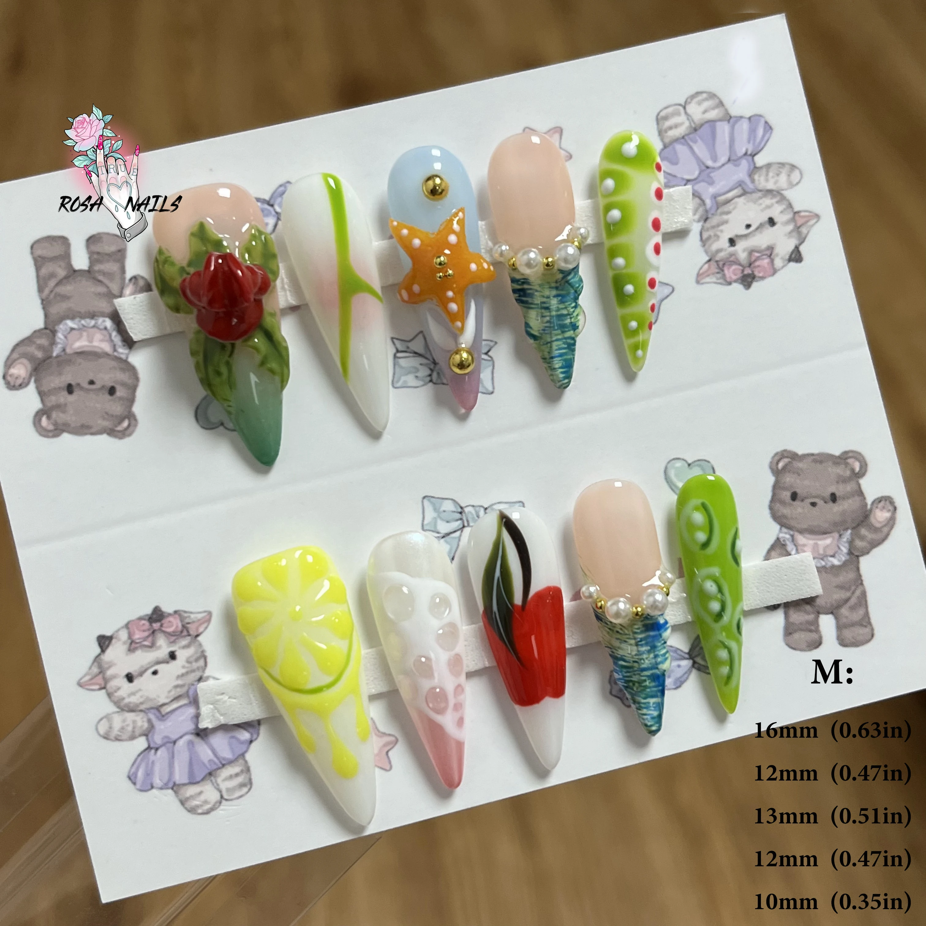 M flower 14