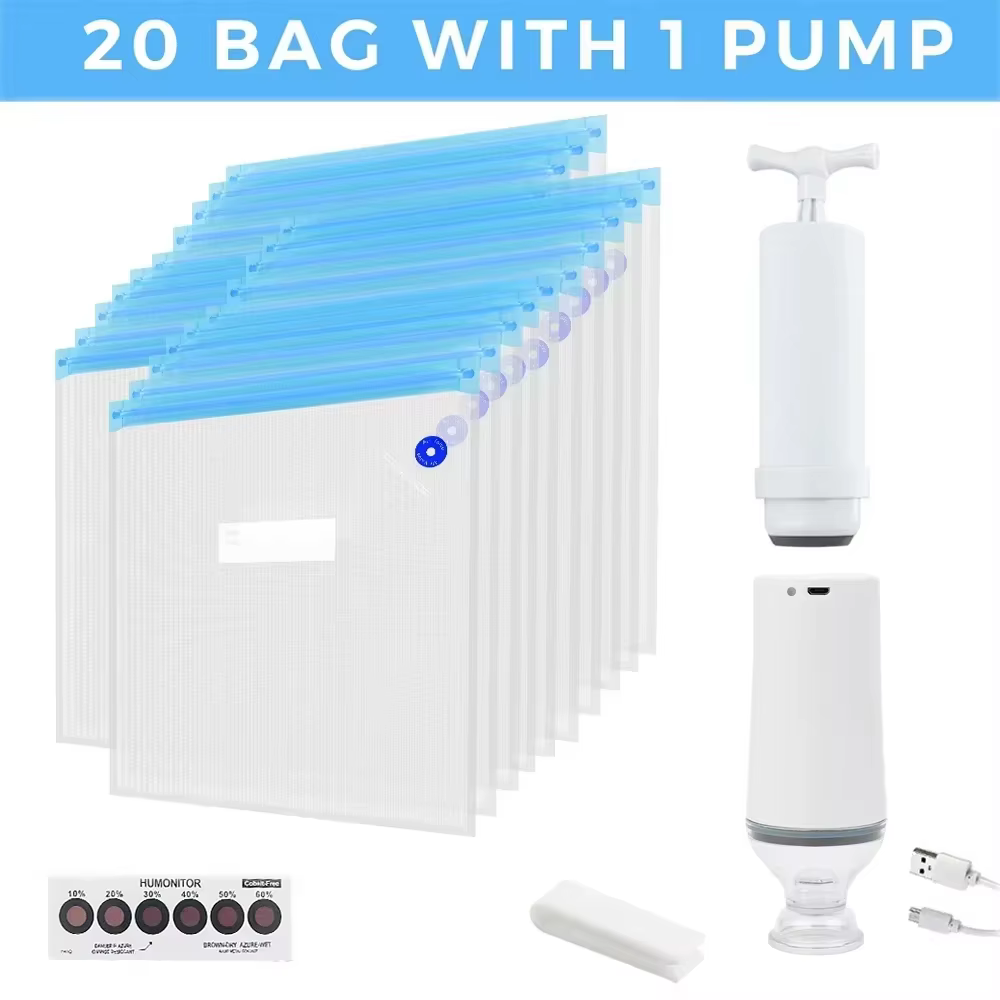 20 BAG With 2 Pump