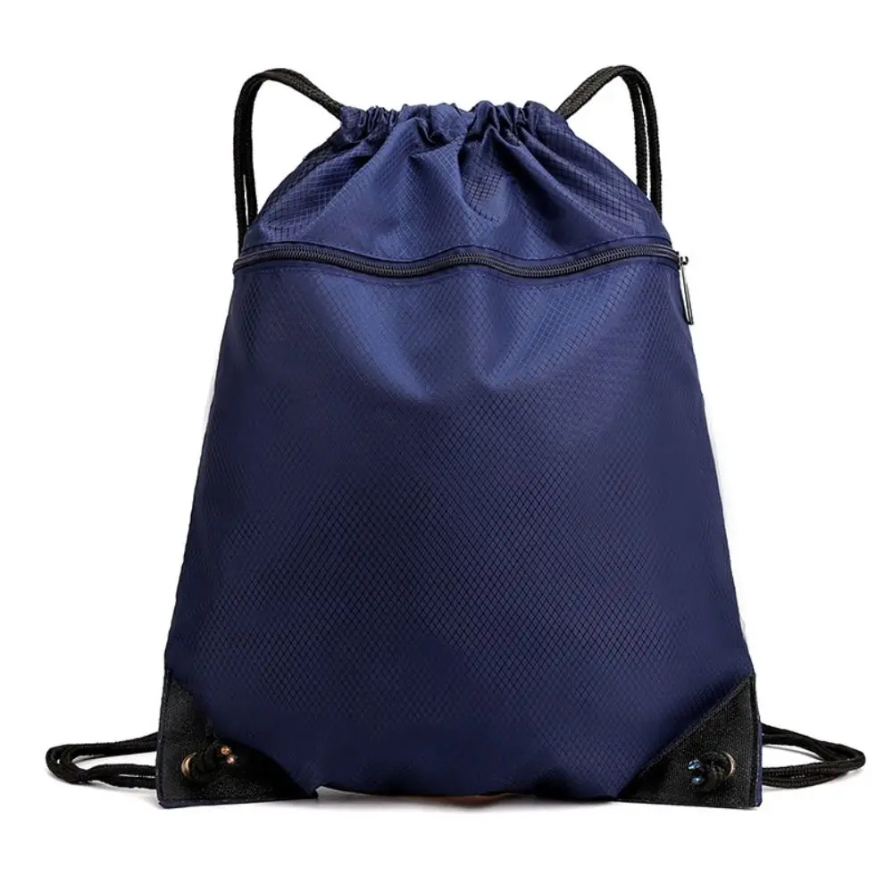 Outdoor Men Sports Bags Large Football Basketball Bag Gym Swimming Drawstring Bag Women Camping Waterproof Shoes Oxford Backpack