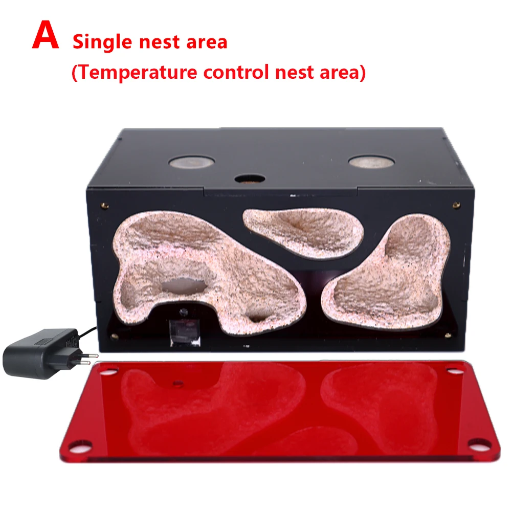 Heating nest area  A