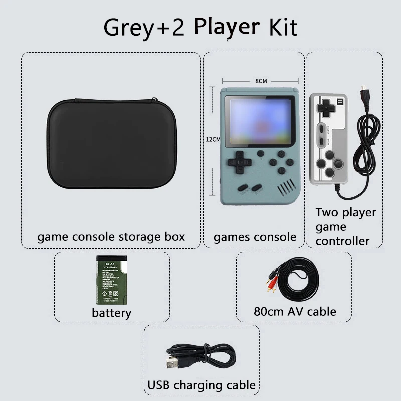 grey 2 Player Kit