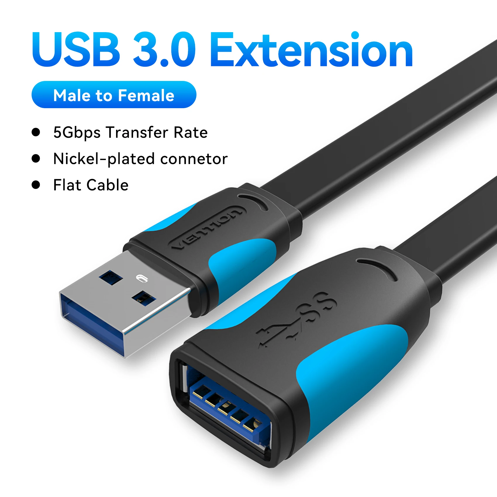USB 3.0 Flat 5Gbps