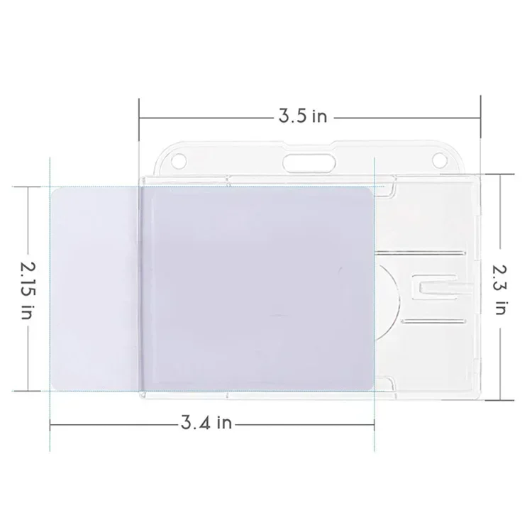 Horizontal card